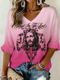 Ladies' Jesus Christian Faith Casual Top