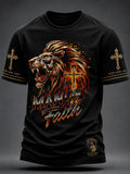 Men'S Faith Printed T-Shirt