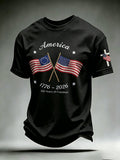 Men's 250th Anniversary Print Crew Neck T-Shirt