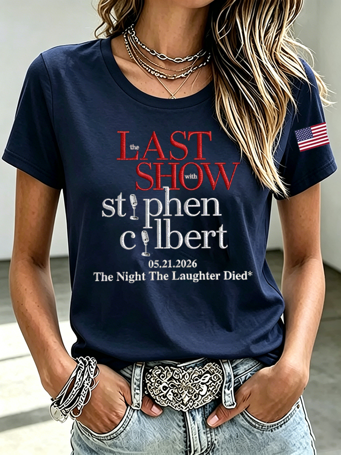 Women'S Hot News Printed Casual T-Shirt