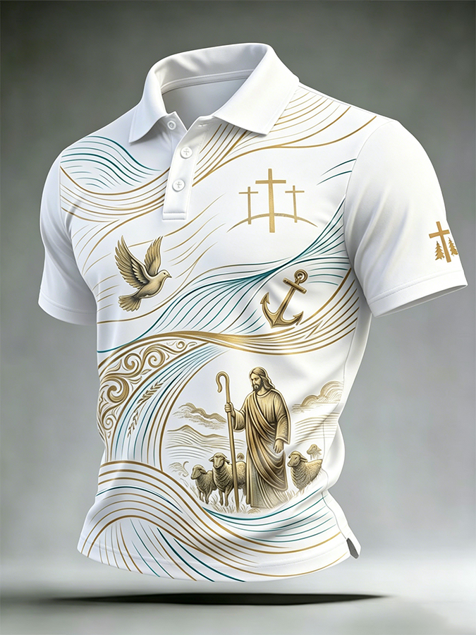 Men's Religious Beliefs Polo Shirt