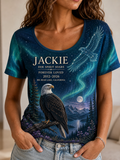 Deepest Condolences To Jackie, May You Rest In Peace. Printed T-Shirt