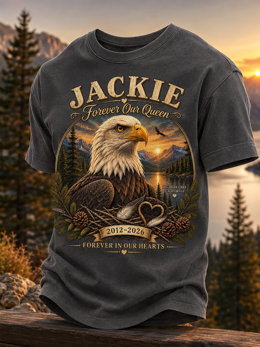 Men's Forever Our Queen Jackie Print Tee