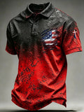 Men's Independence Day Flag Faith T-Shirts