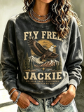 Women's Fly Free Jackie Round Neck Sports Shirt
