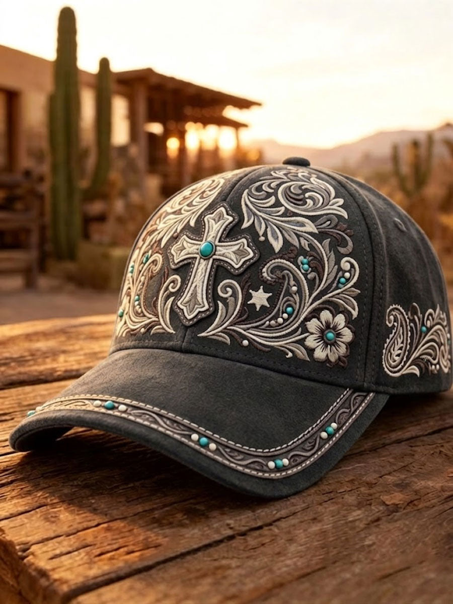 Unisex Faith Western-Style Retro Baseball Cap