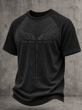 Men'S Retro Faith Printed T-Shirt