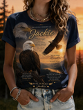 Sincere Condolences To Jackie And May You Rest In Peace. Printed T-Shirt