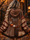 Women'S Jesus Print Hoodie