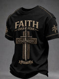 Men'S Faith Printed T-Shirt