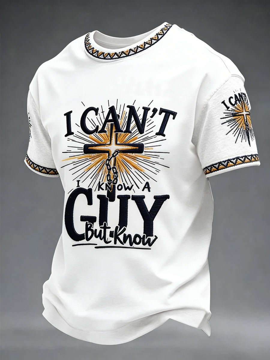 Men'S Faith Printed T-Shirt