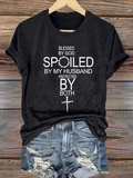 Women'S America Flag Printed Casual T-Shirt