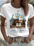 Women's Jackie Forever Our Queen Print T-Shirt