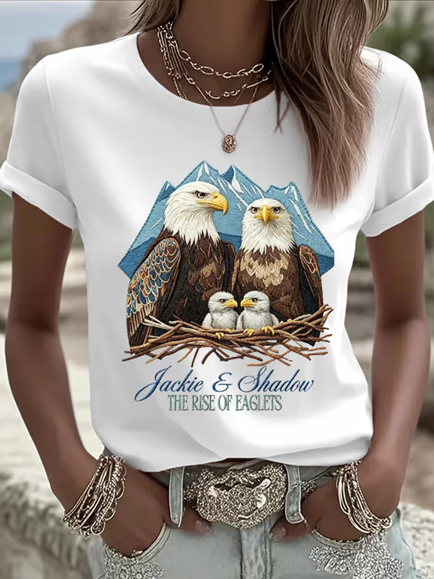 Women's Jackie Forever Our Queen Print T-Shirt