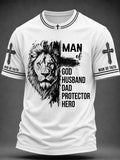 Men'S Faith Printed T-Shirt