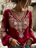 Women'S Faith Printed Casual Round Neck Top
