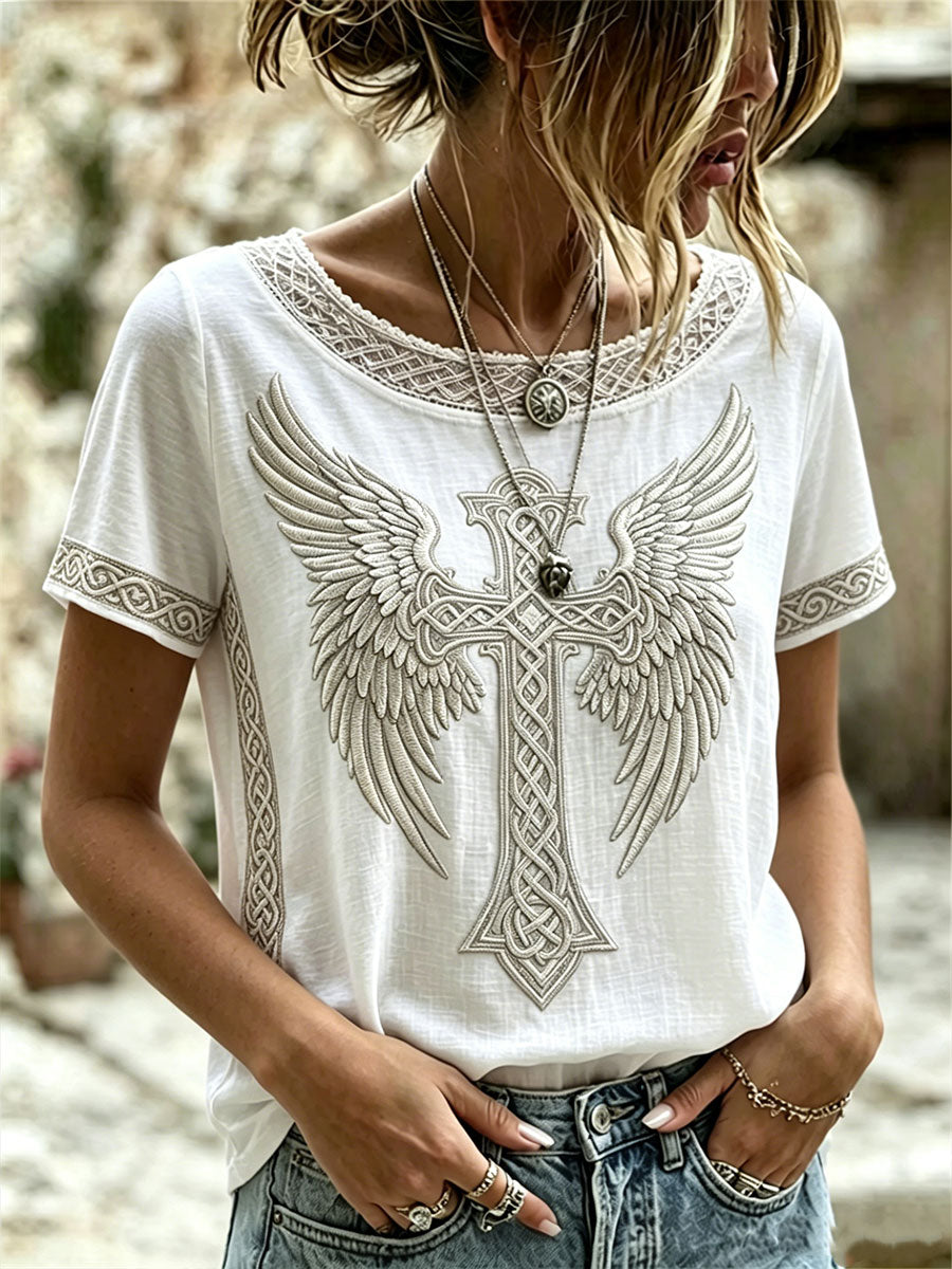Women's Celtic Cross T-shirt