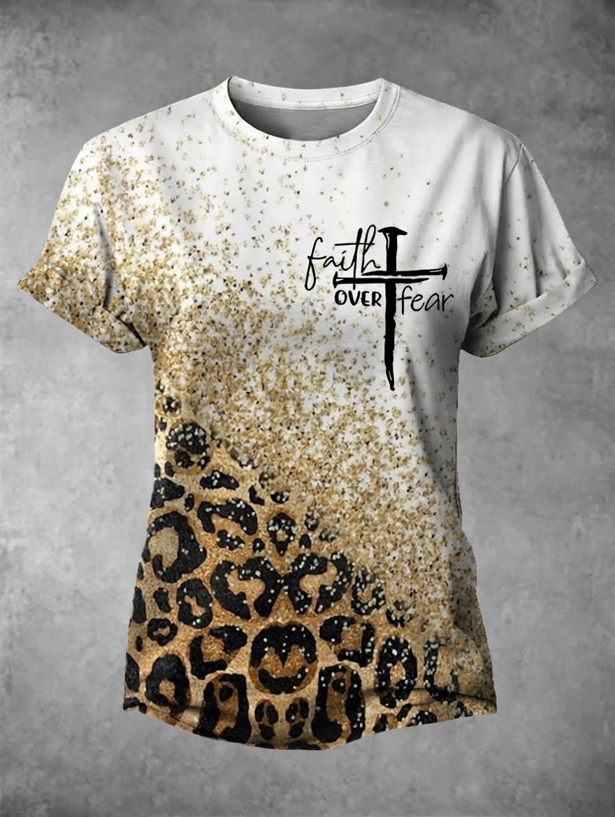 Women's Faith Printed T-shirt