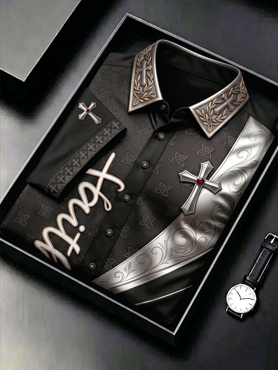 Men's 250th Anniversary Faith Casual Collar Shirt