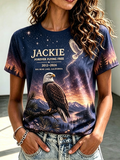 Deepest Condolences To Jackie, May You Rest In Peace. Printed T-Shirt