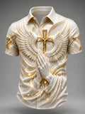 Men's Faith Printed Casual Shirt