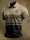 Men's Faith Printed Polo Shirt