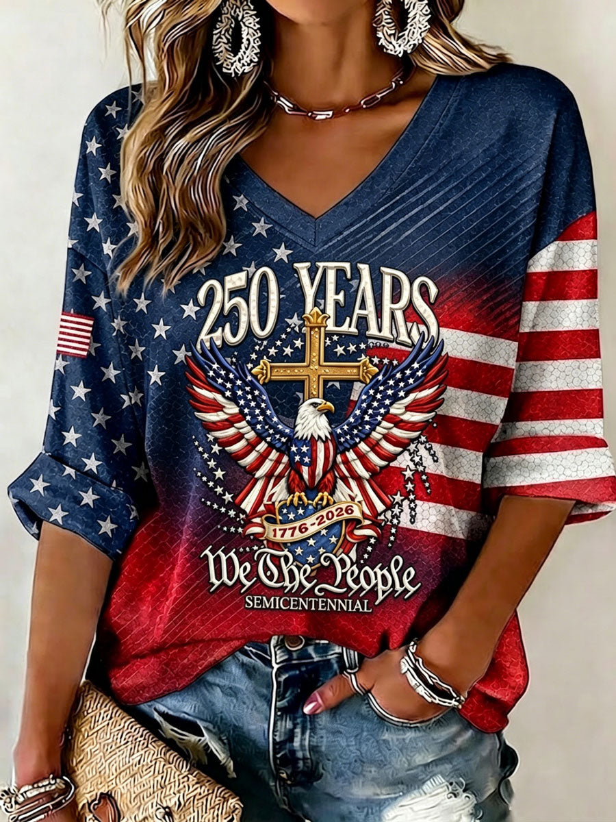 American 250Th Anniversary Women'S Top