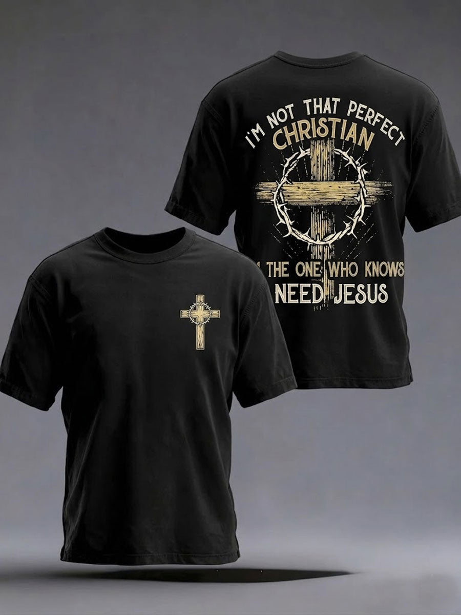 Men'S I'M THE ONE WHO KNOW NEED JESUS T-Shirt