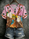 Women'S Casual Bald Eagle