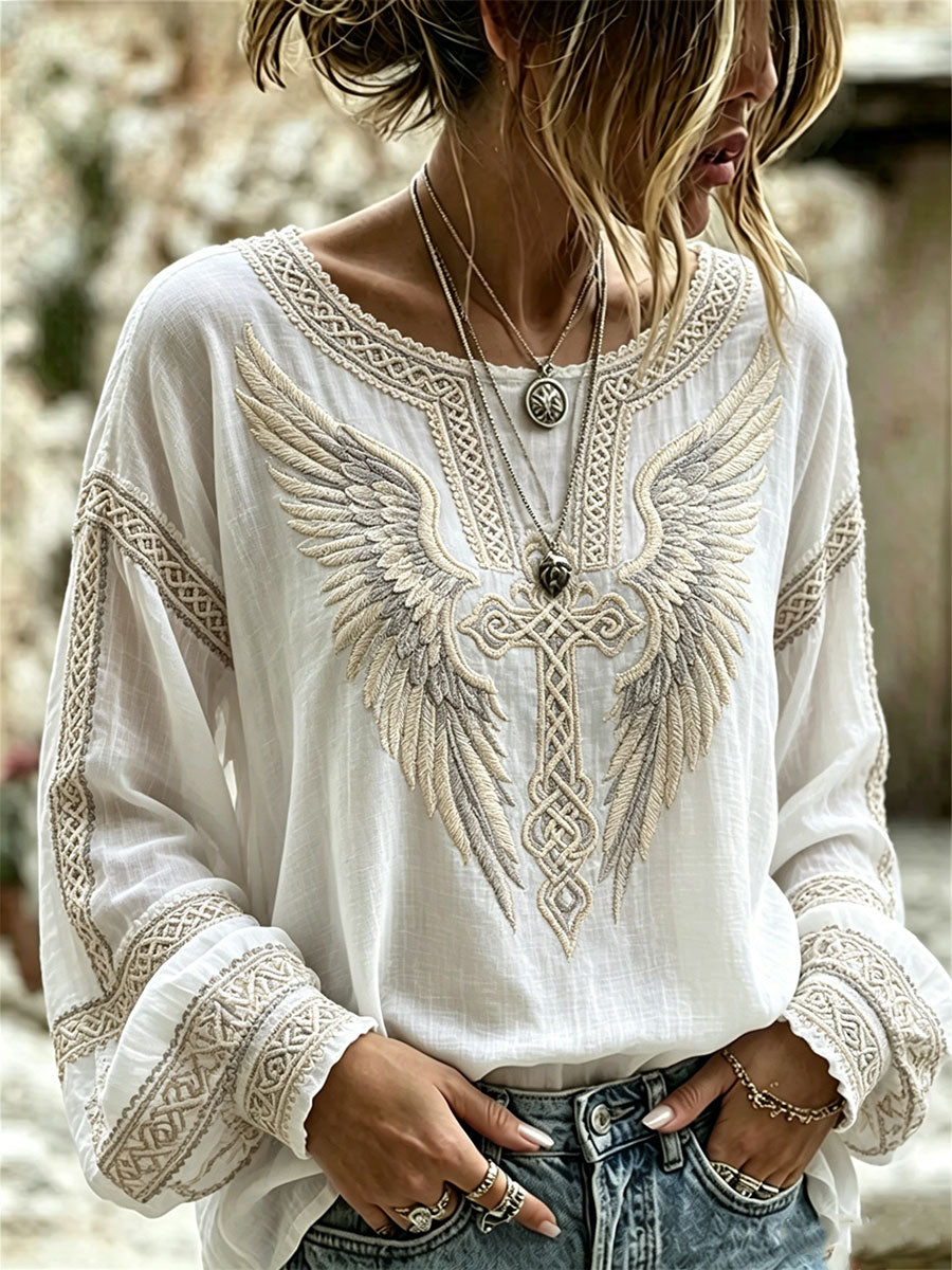 Women's Celtic Cross Top