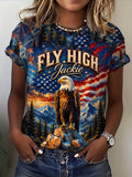 Women's Jackie Forever Our Queen Print T-Shirt