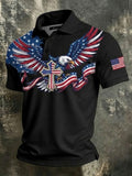 Men'S 250Th Anniversary Of The USA Creative Print Short-Sleeve Polo Shirt