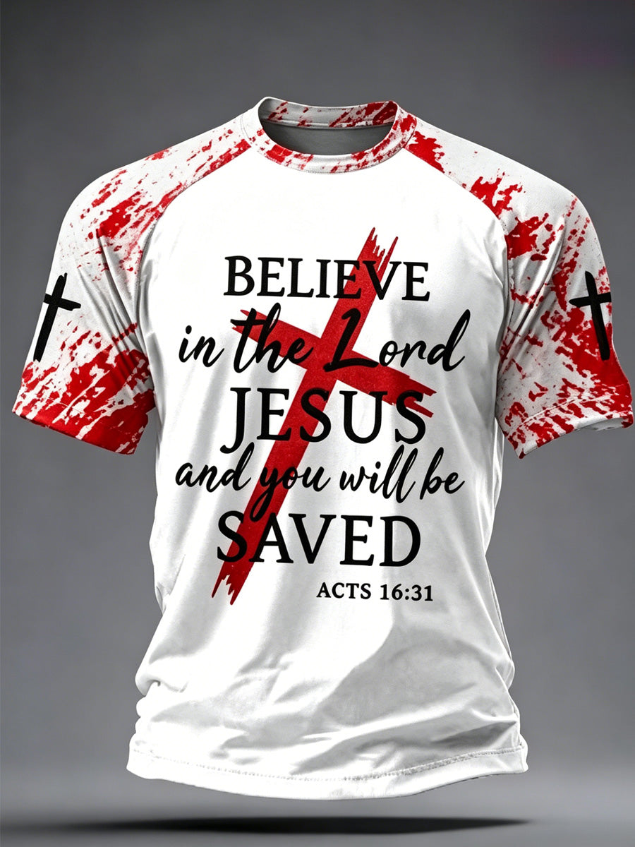 Men's Faith Printed T-shirt