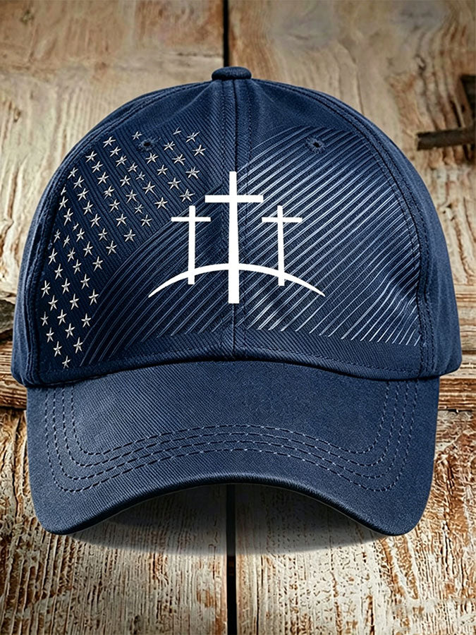 Unisex Faith Print Casual Hat