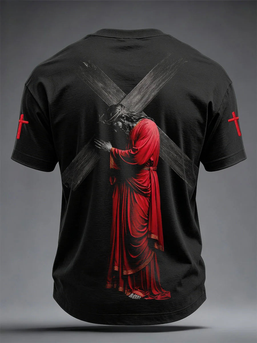 Christian Jesus Faith Casual Printed T-Shirt