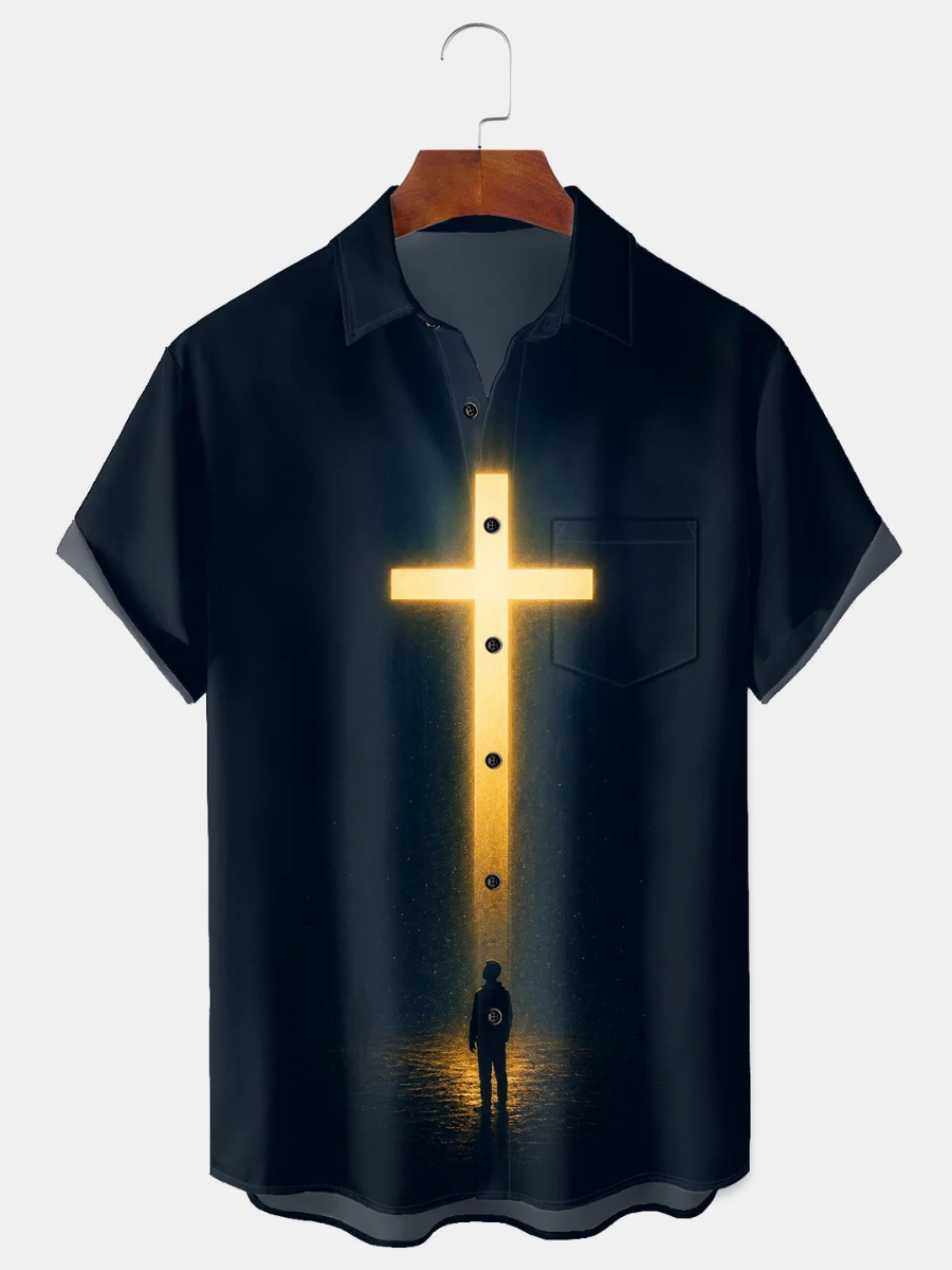 Men's Faith Print Shirt