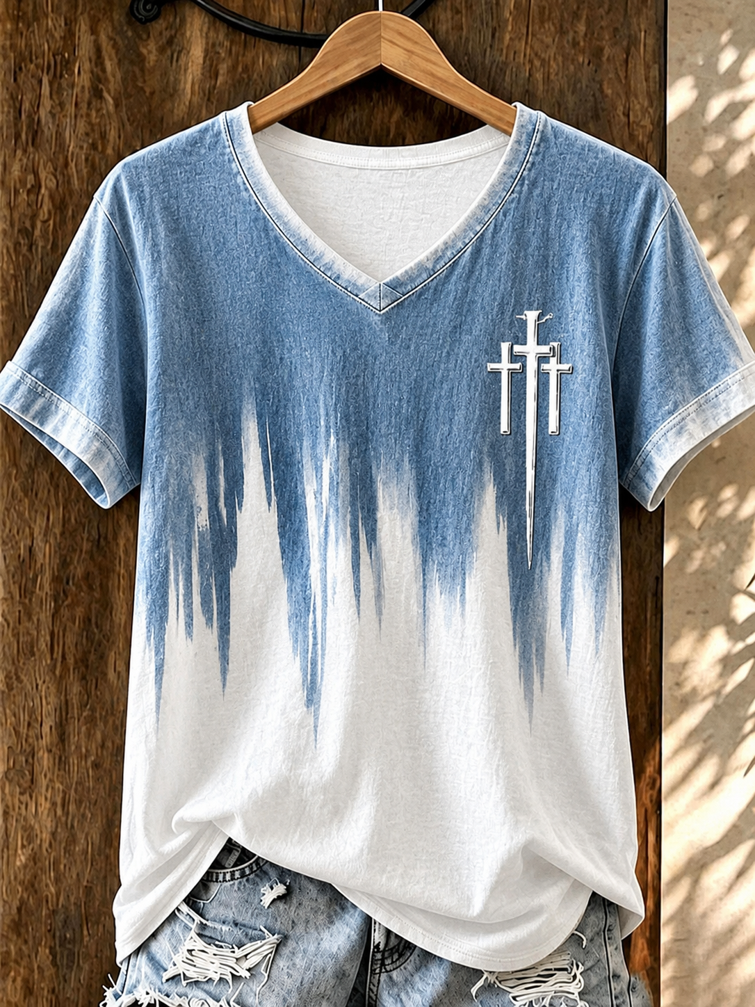 Women's Casual Print Short-Sleeve T-Shirt