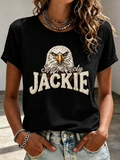 Women's Animal Print Casual Top