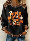 Women'S Fall Printed Casual Long Sleeved Shirt