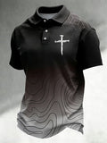 Men's Faith Casual Short-Sleeve Polo Shirt