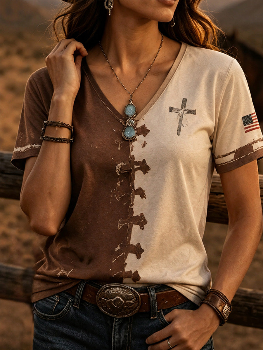 Women's Printed Casual T-shirt