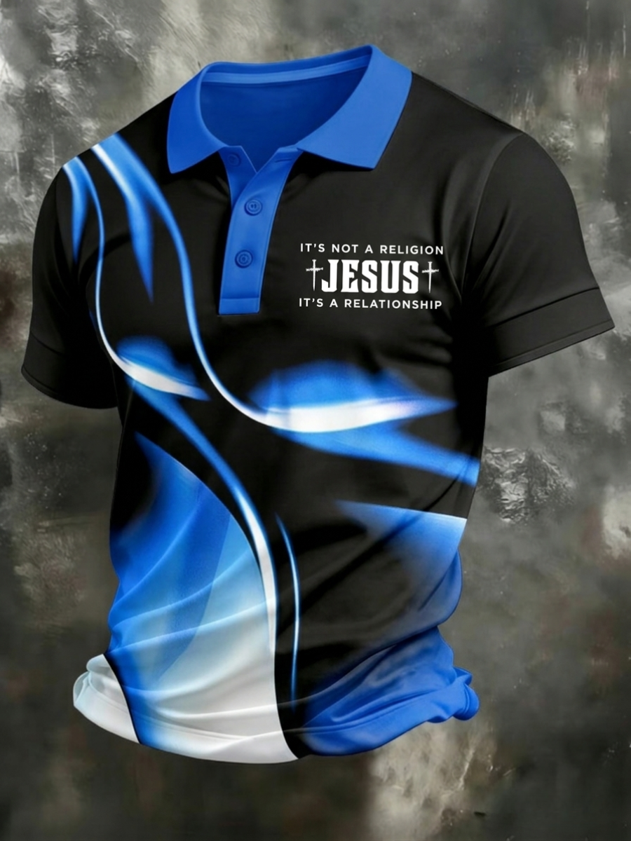 Men's 250Th Anniversary Faith Casual Polo Shirt