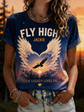 Deepest Condolences To Jackie, May You Rest In Peace. Printed T-Shirt