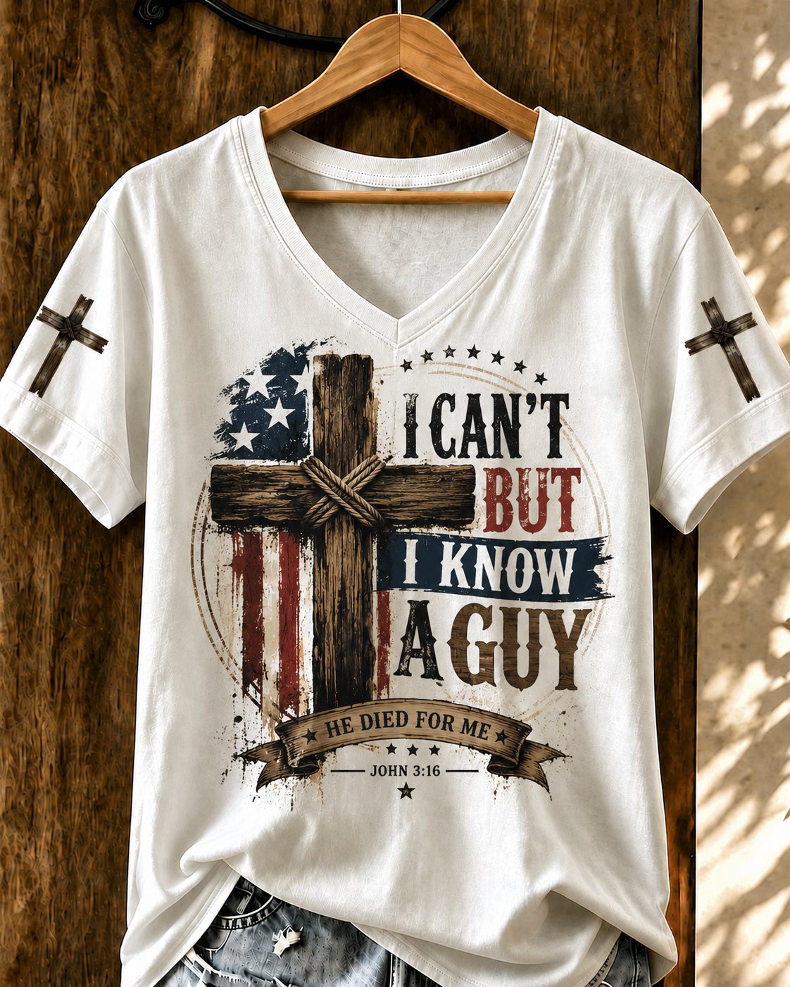 Women'S I Can'T But I Know A Guy Printed Casual T-Shirt