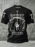 Men'S Christian Luke 23:34 Short Sleeves T-Shirt