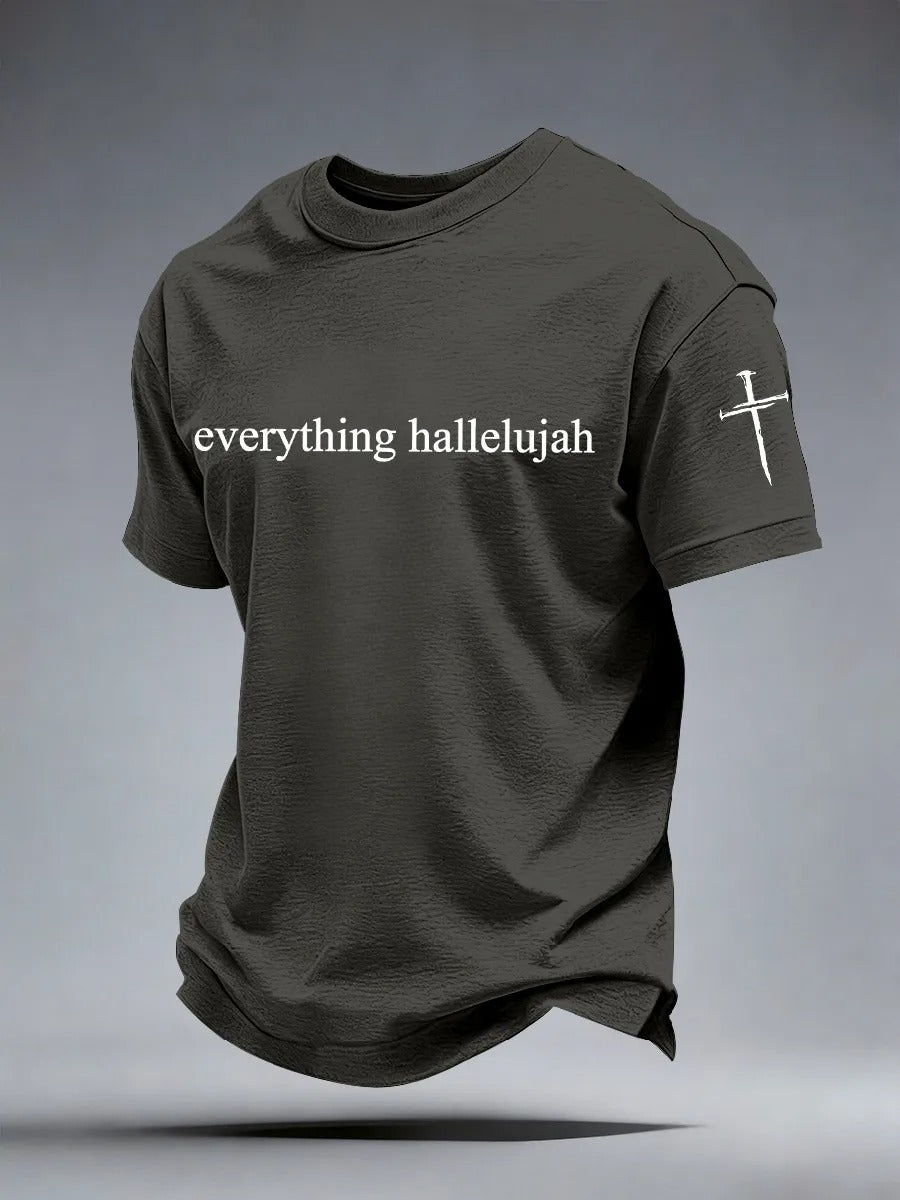 Men's Everything Hallelujah Print T-Shirt
