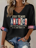 Women'S Flag Faith Printed Vest