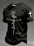 Men'S JESUS JOHN 18:37 T-Shirt