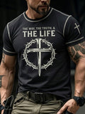 Men'S Faith Printed T-Shirt