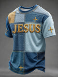 Men's Faith Print Short Sleeve T-Shirt
